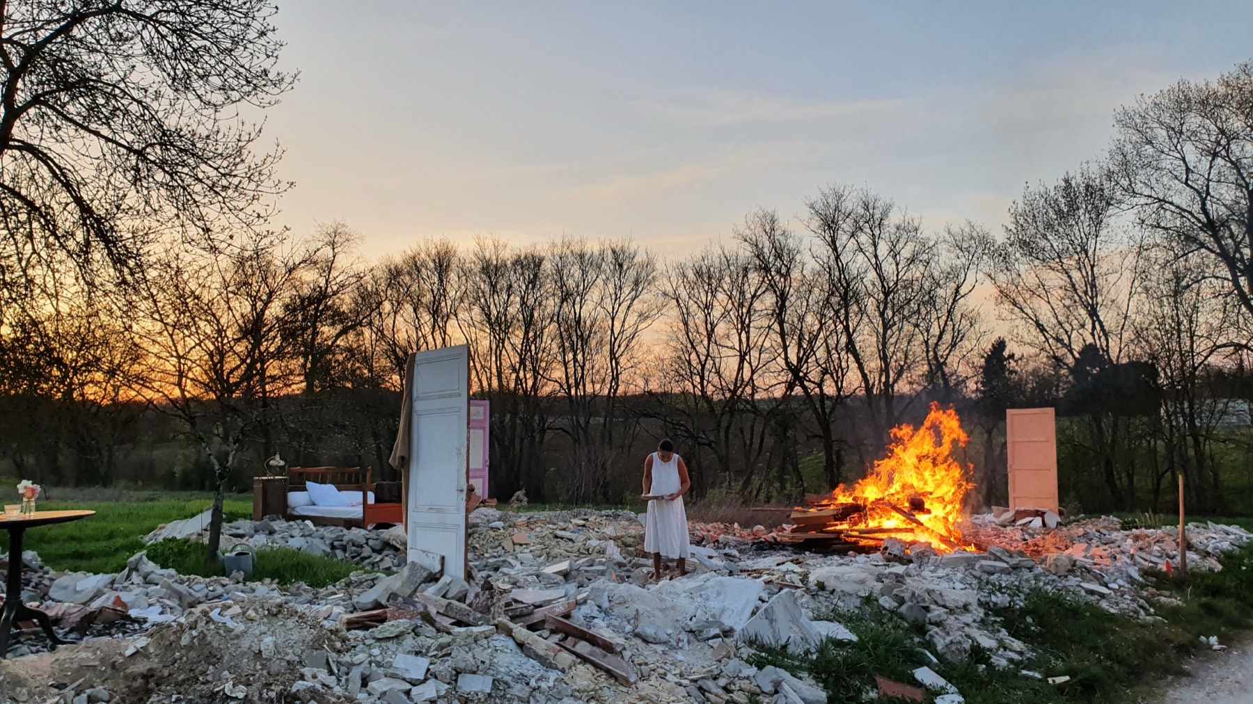 Approach at Art of Ritual Residency