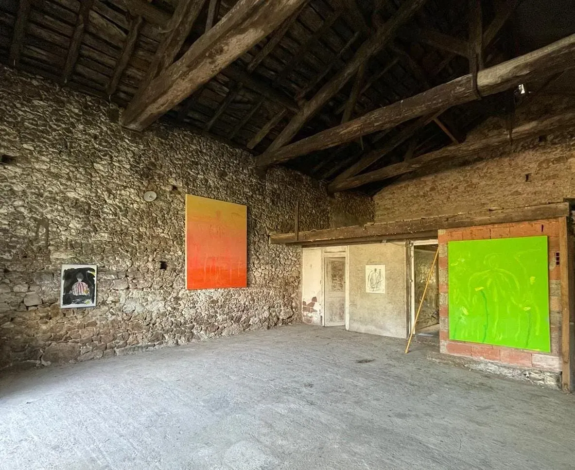 Paintings by Luc Waring